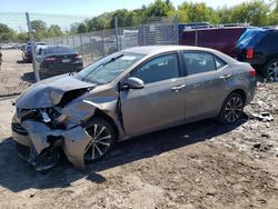 Salvage cars for sale from Copart Chalfont, PA: 2017 Toyota Corolla L