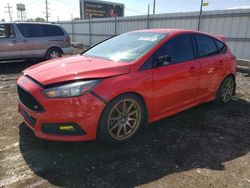 Ford Focus st salvage cars for sale: 2016 Ford Focus ST