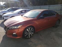 Salvage cars for sale from Copart Savannah, GA: 2021 Nissan Altima SR