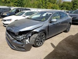 Salvage cars for sale from Copart Davison, MI: 2018 Volvo S60 Dynamic