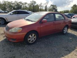 Salvage cars for sale at Baltimore, MD auction: 2004 Toyota Corolla CE