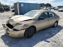 Salvage cars for sale from Copart Loganville, GA: 2003 Honda Accord LX