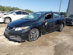 Salvage cars for sale from Copart Apopka, FL: 2015 Honda Civic EX