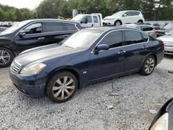 Salvage cars for sale at North Billerica, MA auction: 2006 Infiniti M35 Base