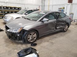 Salvage cars for sale from Copart Milwaukee, WI: 2019 Hyundai Elantra SEL