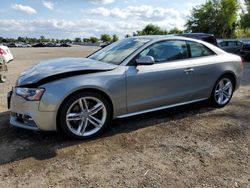 Salvage cars for sale at London, ON auction: 2014 Audi S5 Premium