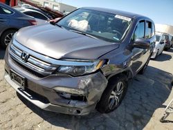 Honda salvage cars for sale: 2017 Honda Pilot EXL