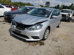 Nissan Sentra S salvage cars for sale: 2016 Nissan Sentra S