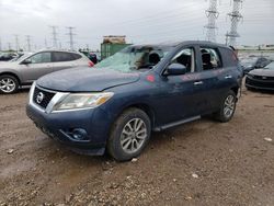 Salvage cars for sale from Copart Dyer, IN: 2013 Nissan Pathfinder S