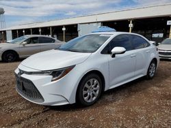 Toyota salvage cars for sale: 2020 Toyota Corolla LE