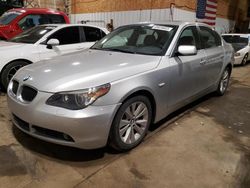 BMW 5 Series salvage cars for sale: 2007 BMW 550 I