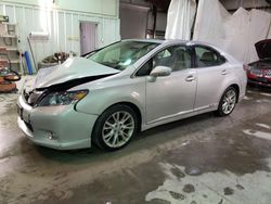 Salvage cars for sale at Leroy, NY auction: 2010 Lexus HS 250H