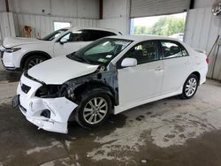 Salvage cars for sale from Copart Albany, NY: 2009 Toyota Corolla Base