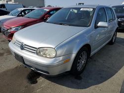 Salvage cars for sale at Martinez, CA auction: 2003 Volkswagen Golf GLS