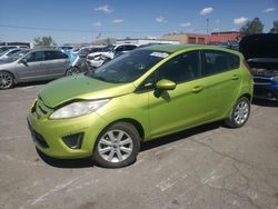 Salvage cars for sale at Anthony, TX auction: 2011 Ford Fiesta SE