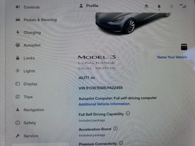 2020 Tesla Model 3