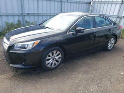 Salvage cars for sale from Copart Ontario Auction, ON: 2017 Subaru Legacy 2.5I Premium