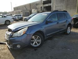 Salvage cars for sale at Fredericksburg, VA auction: 2013 Subaru Outback 2.5I Limited