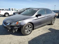 Salvage cars for sale at Antelope, CA auction: 2015 Honda Accord LX