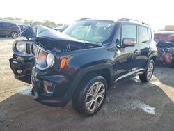 Carros salvage sin ofertas aún a la venta en subasta: 2019 Jeep Renegade Limited