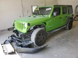 Jeep Wrangler salvage cars for sale: 2018 Jeep Wrangler Unlimited Sport