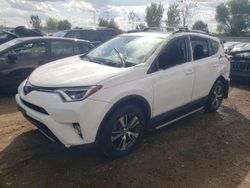 Salvage cars for sale at Elgin, IL auction: 2017 Toyota Rav4 XLE