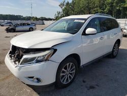 Salvage cars for sale at Dunn, NC auction: 2016 Nissan Pathfinder S