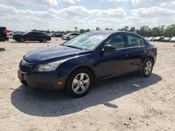 Salvage cars for sale at Houston, TX auction: 2011 Chevrolet Cruze LT