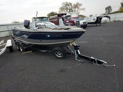 Lund salvage cars for sale: 2001 Lund Boat With Trailer