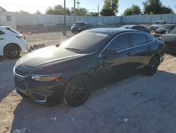 Chevrolet salvage cars for sale: 2018 Chevrolet Malibu LT