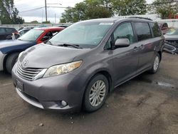 Toyota Sienna XLE salvage cars for sale: 2011 Toyota Sienna XLE