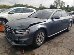 Audi salvage cars for sale: 2015 Audi A4 Premium Plus