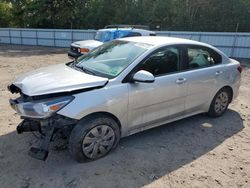 Salvage cars for sale from Copart Lyman, ME: 2020 KIA Rio LX