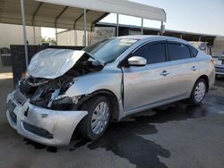 Salvage cars for sale at Fresno, CA auction: 2015 Nissan Sentra S