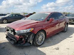 Salvage cars for sale from Copart San Antonio, TX: 2015 Ford Fusion SE