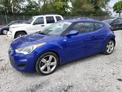 Salvage cars for sale at Cicero, IN auction: 2015 Hyundai Veloster