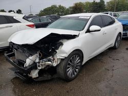 Salvage cars for sale at Moraine, OH auction: 2017 KIA Cadenza Premium