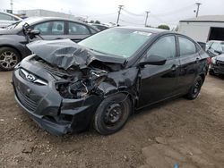 Salvage cars for sale from Copart Chicago Heights, IL: 2013 Hyundai Accent GLS