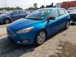 Salvage cars for sale at Bridgeton, MO auction: 2015 Ford Focus Titanium