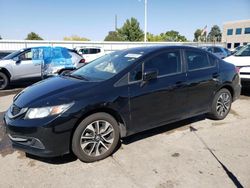 Honda salvage cars for sale: 2014 Honda Civic EX