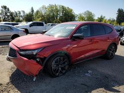 Acura salvage cars for sale: 2022 Acura MDX A-Spec