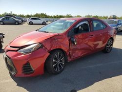 Salvage cars for sale at Fresno, CA auction: 2018 Toyota Corolla L