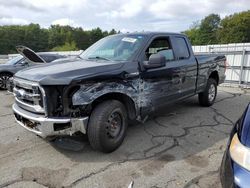 Salvage cars for sale from Copart Exeter, RI: 2015 Ford F150 Super Cab