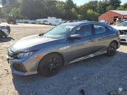 Flood-damaged cars for sale at auction: 2018 Honda Civic EX