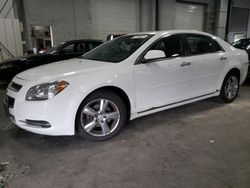 Chevrolet salvage cars for sale: 2012 Chevrolet Malibu 2LT