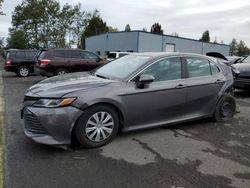 Salvage cars for sale from Copart Portland, OR: 2020 Toyota Camry LE