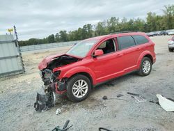 Salvage cars for sale from Copart Lumberton, NC: 2013 Dodge Journey SXT