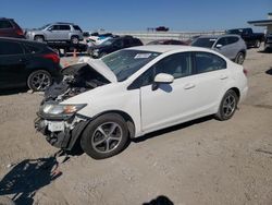 Salvage cars for sale at Earlington, KY auction: 2015 Honda Civic SE