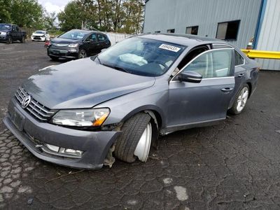 Salvage cars for sale from Copart Portland, OR: 2014 Volkswagen Passat SE