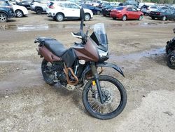Salvage cars for sale from Copart Elgin, IL: 2017 Kawasaki KL650 E
